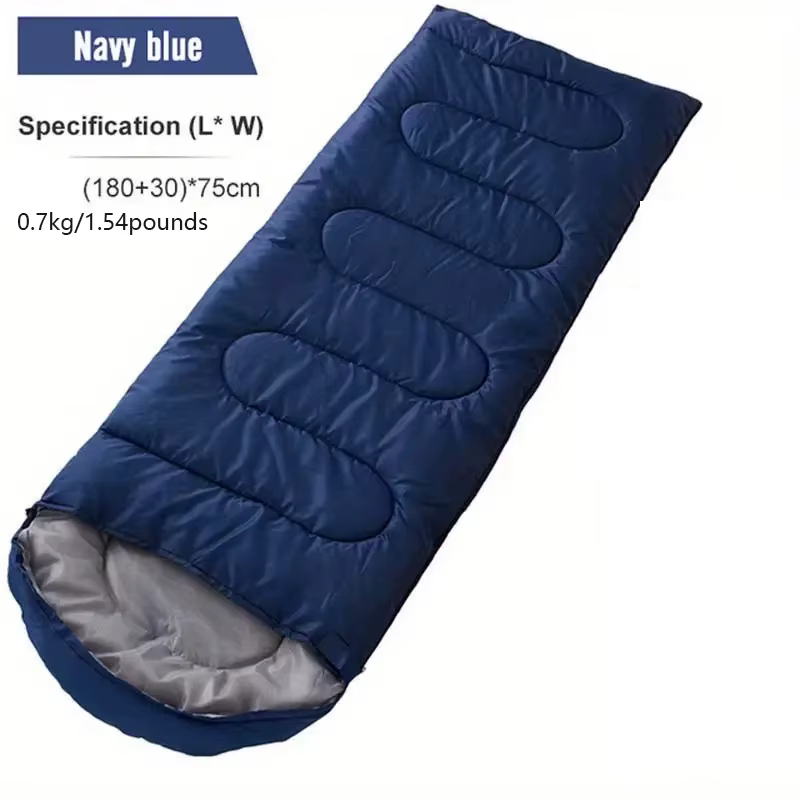 Le sac de couchage -0 degrés peut être utilisé avec un camouflage vert pour les voyages de camping