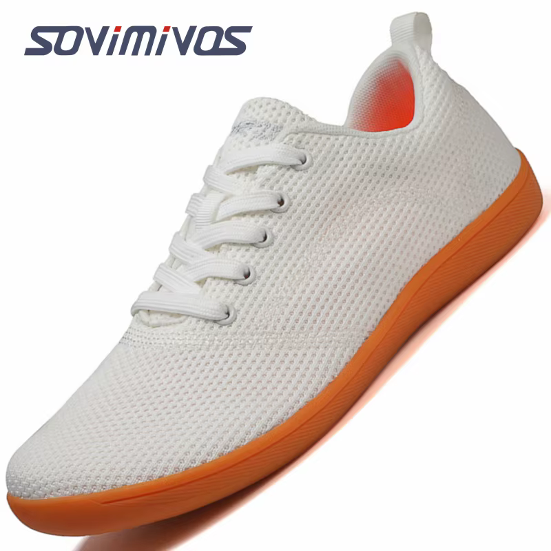Chaussures de Course Minimalistes pour Homme et Femme, Baskets de Tennis, de Marche, Respirantes, La