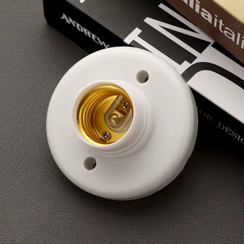 Support de lampe E27 innovant et pratique, support d'ampoule résistant aux hautes températures, doui