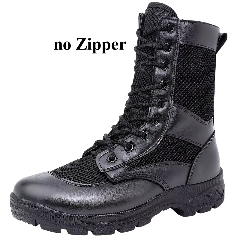 Bottes tactiques de Combat en maille respirante Ultra légères pour hommes et femmes, bottes de rando