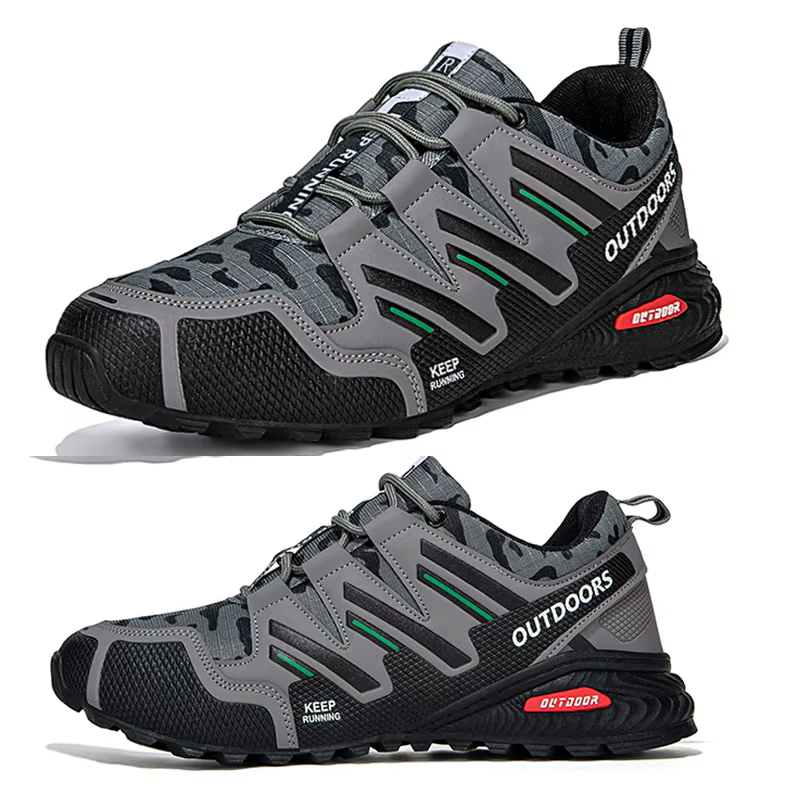 Chaussures de randonnée imperméables tout-Terrain pour hommes, baskets d'extérieur antidérapantes po
