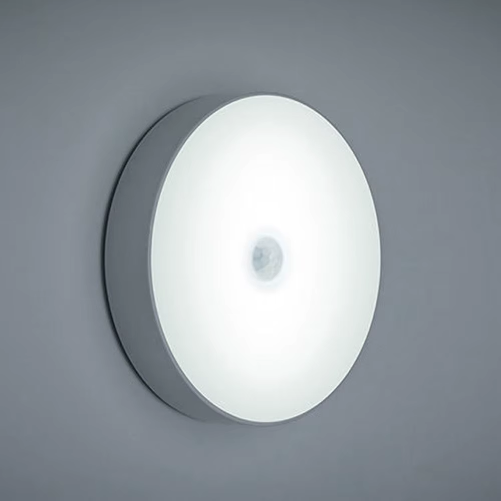 Lampe LED rechargeable par USB avec détecteur de mouvement, magnétique, sans fil, lumière blanche ch