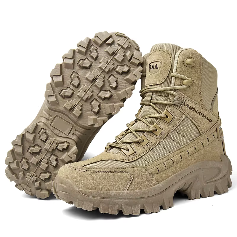 Chaussures de plein air montantes pour hommes chaussures de randonnée de grande taille pour chaussur