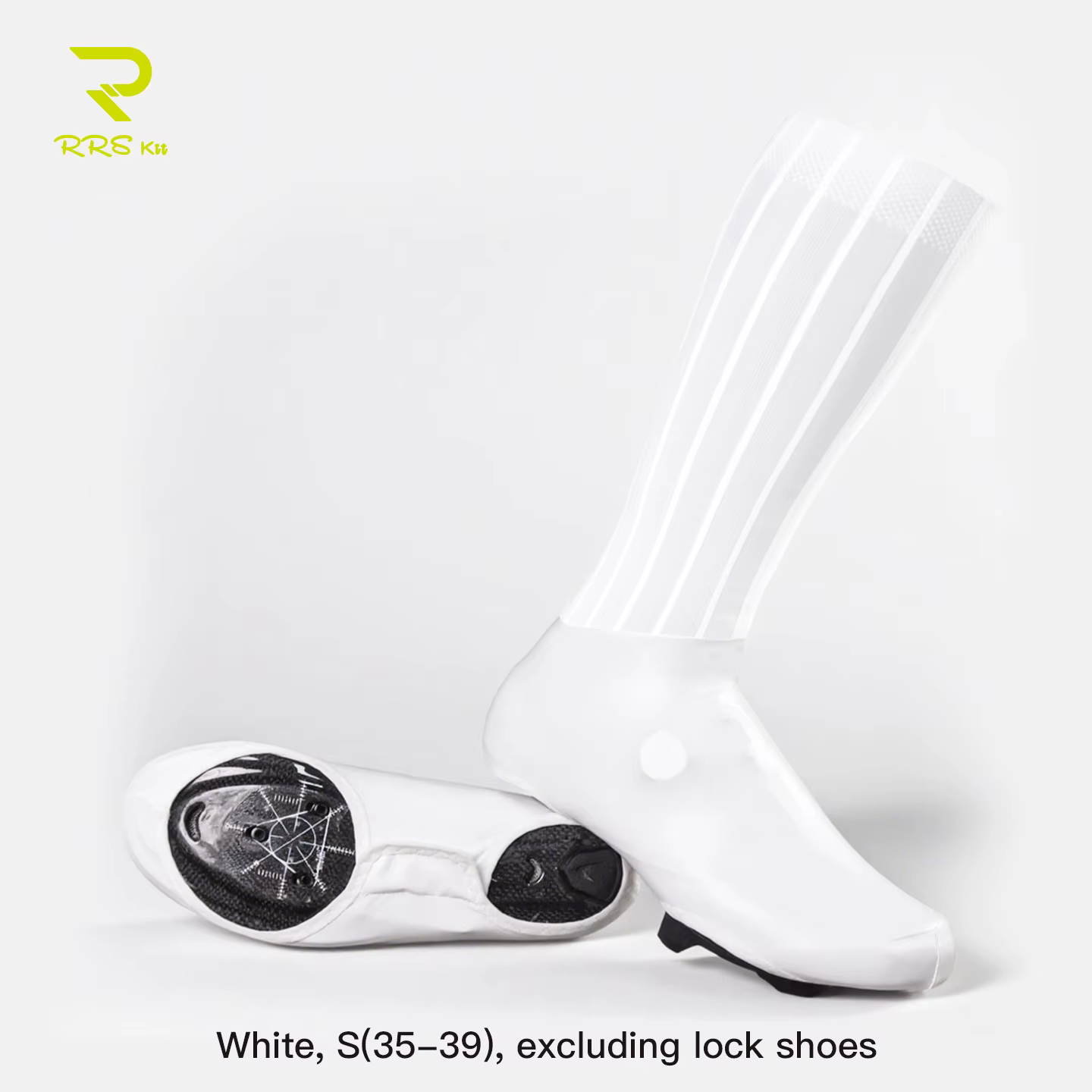 Couvre-chaussures de cyclisme Rrskit, aérodynamiques, légers, élastiques, en PU, coupe-vent, impermé