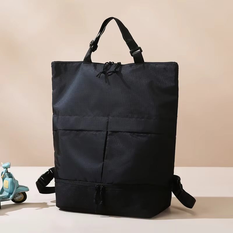 Sac à Dos en Nylon Vert Armée pour Homme et Femme, Grande Capacité, Décontracté, Voyage, Polyvalent,