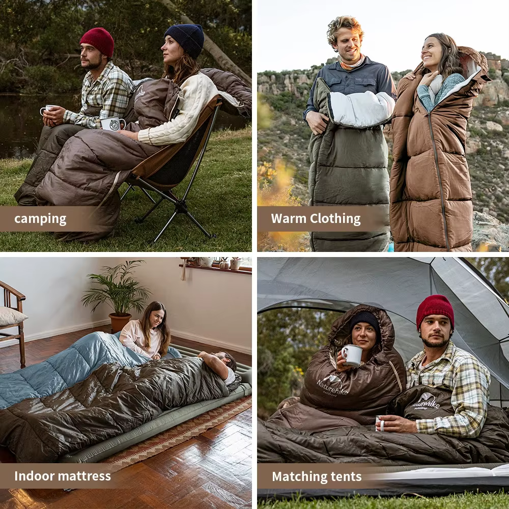 Naturehike – sac de couchage étanche ultraléger, couette en coton, Portable, enveloppe, Camping