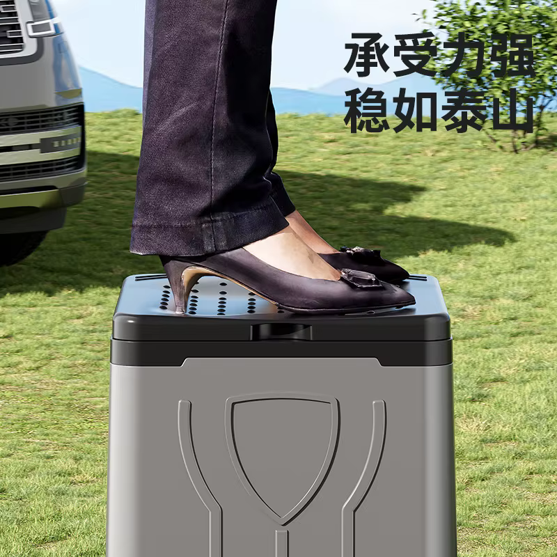Toilettes pliantes pour voiture, toilettes d'urgence mobiles pour voyages en camping, toilettes temp
