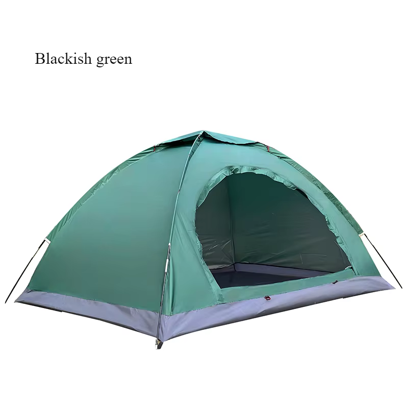 Tente de camping en plein air, tente de randonnée avec protection contre la pluie et le soleil const
