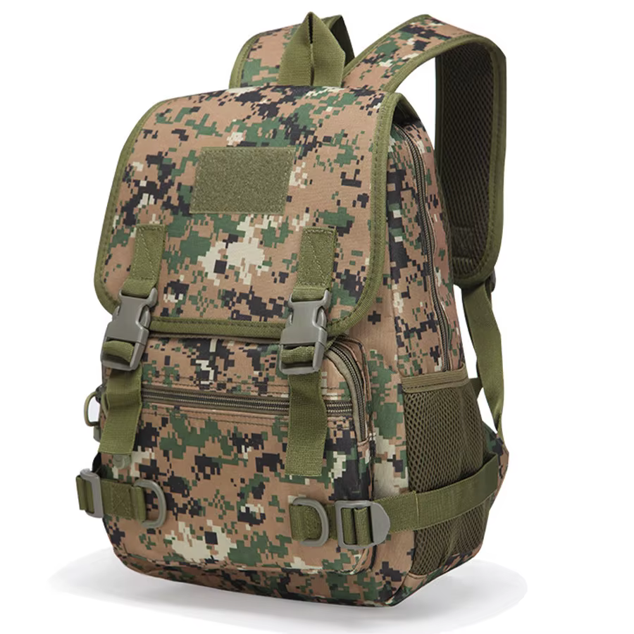 Mini sac à dos 20L adapté au camping et à la randonnée en plein air, équipé d'un plusieurs compartim