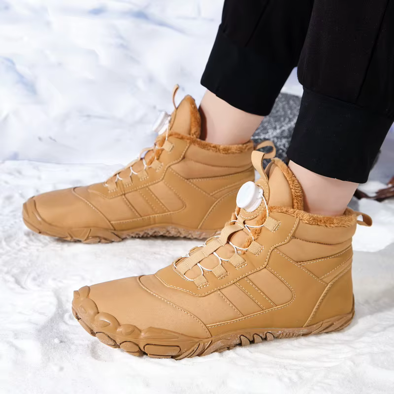Nouvelles bottes d'hiver Parent-enfant hommes et femmes neige pieds nus en plein air antidérapant fo
