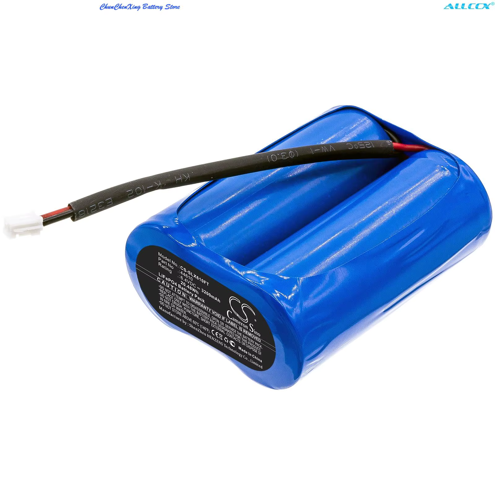 Batterie de lampe de poche 100% mAh pour Streamlight Fire Vulcan LED, nouveauté 3200