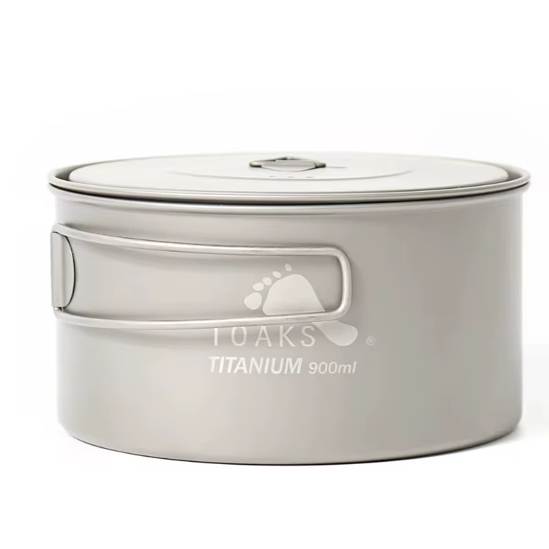 TOAKS POT-900-D130 pur Titane Camping ustensiles de cuisine en plein air, peut être utilisé comme st