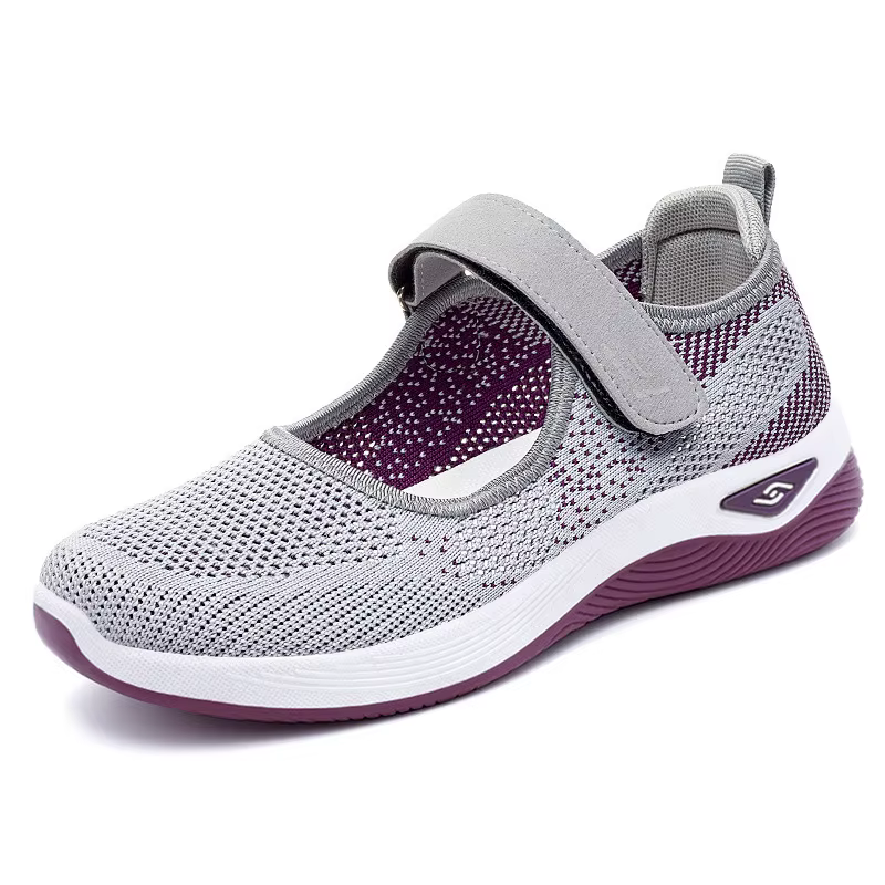 Baskets en maille respirante pour femmes, chaussures de marche légères et antidérapantes, confortabl