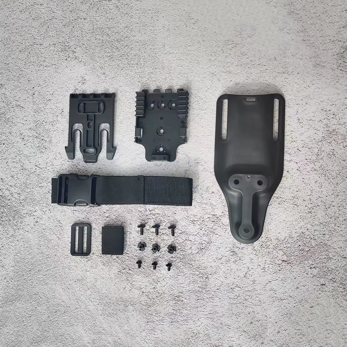 Étui tactique universel pour pistolet Baldr Pro r/Turbo, étui pour lampe de poche avec Kit de tracti