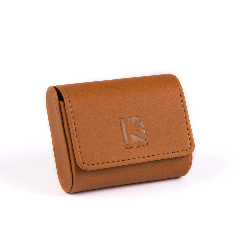 Sac portable pour écouteurs KBEAR, étui de rangement pour écouteurs intra-auriculaires et câbles, ad