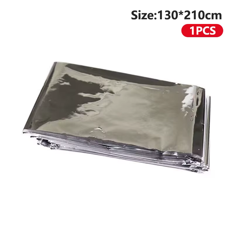 Couverture d'urgence en plein air, feuille de premiers secours, couverture thermique, hypothermie, c
