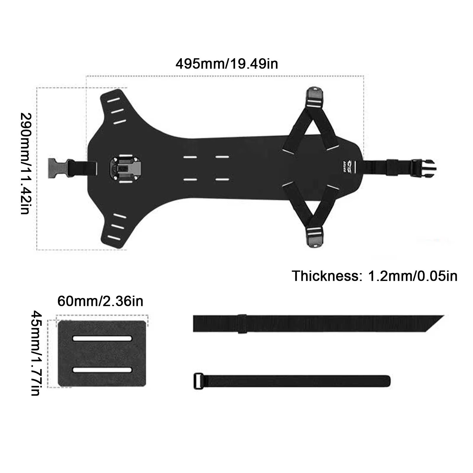 Support de stabilisation réglable pour sacoche de selle de vélo, porte-sacoche arrière pour VTT et v
