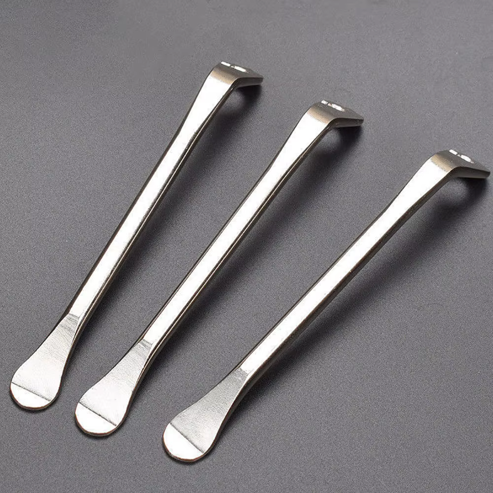 Outil de retrait de Tube de levier de pneu de vélo en acier inoxydable, outils de réparation de roue