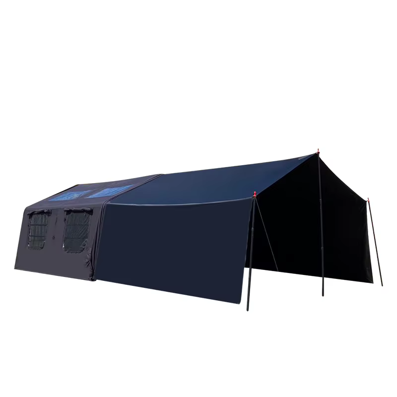 Tente de camping familiale d'extérieur, grande maison gonflable imperméable, conception respirante f