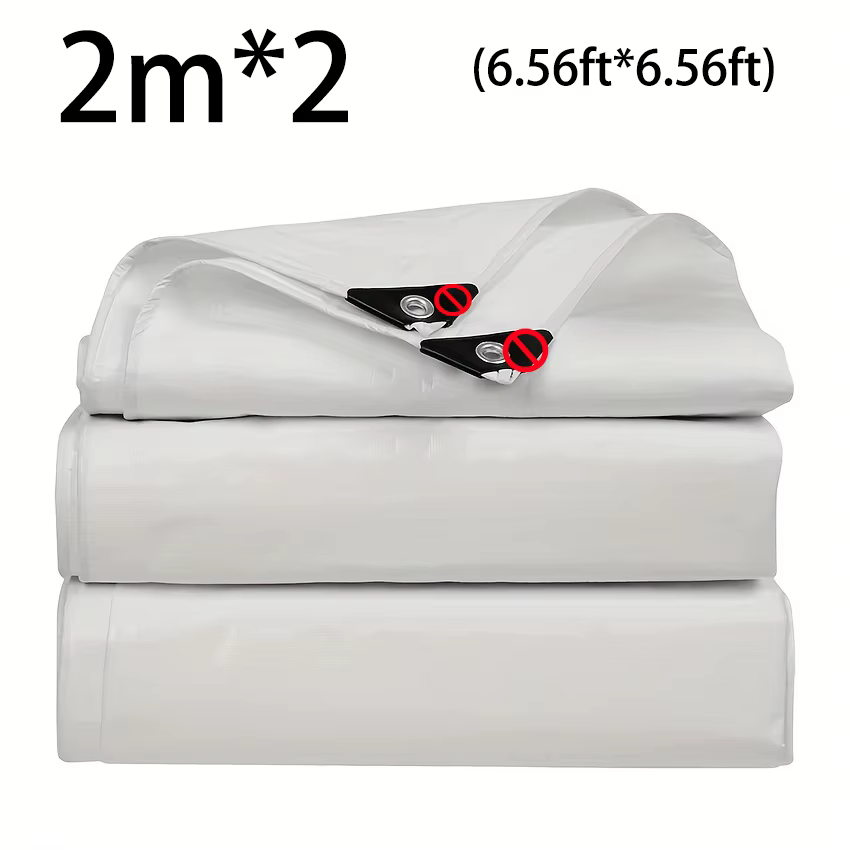 TarLII-Auvent d'extérieur imperméable blanc pour camping, grande tente de protection contre la pluie