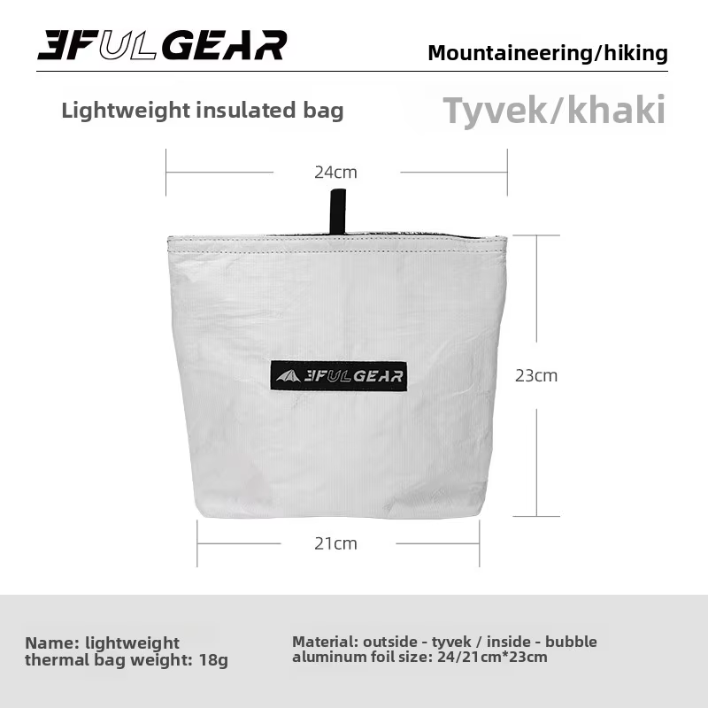 3F UL GEAR UHMWPE sac de refroidissement ultraléger Portable feuille d'aluminium sac thermique isolé