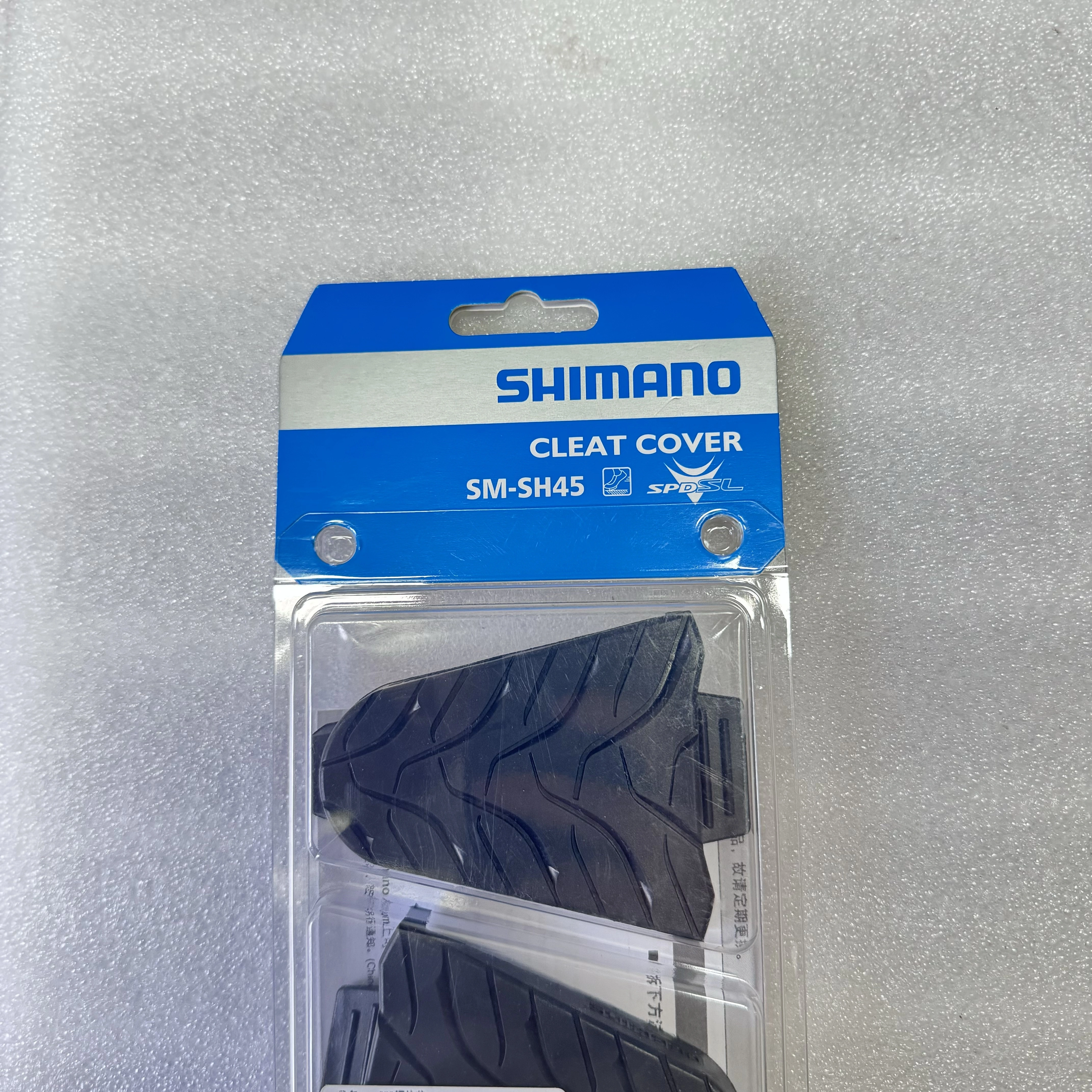 Shimano 1 paire de protections pour crampons de pédale de vélo SH45 SPD CLEAT COVER SM-SH45, accesso