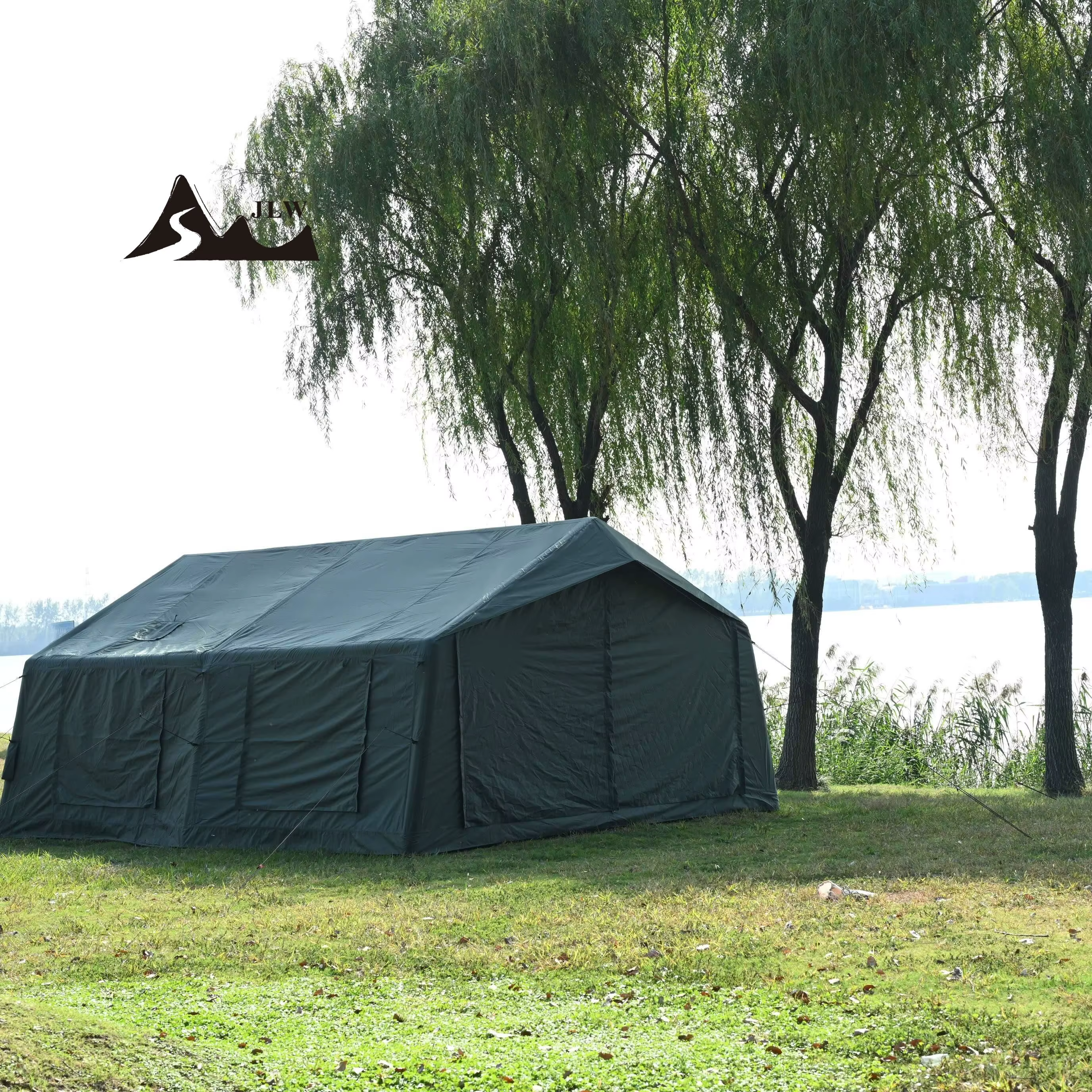 17.8 ㎡   Grande tente gonflable, espace de vie supplémentaire, imperméable, tente familiale 4 saison