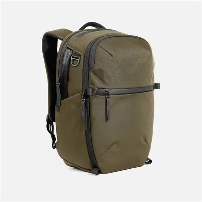 Sac à dos City Pack Pro 2 en nylon vert olive 24L, imperméable, pour ordinateur portable, trajets qu