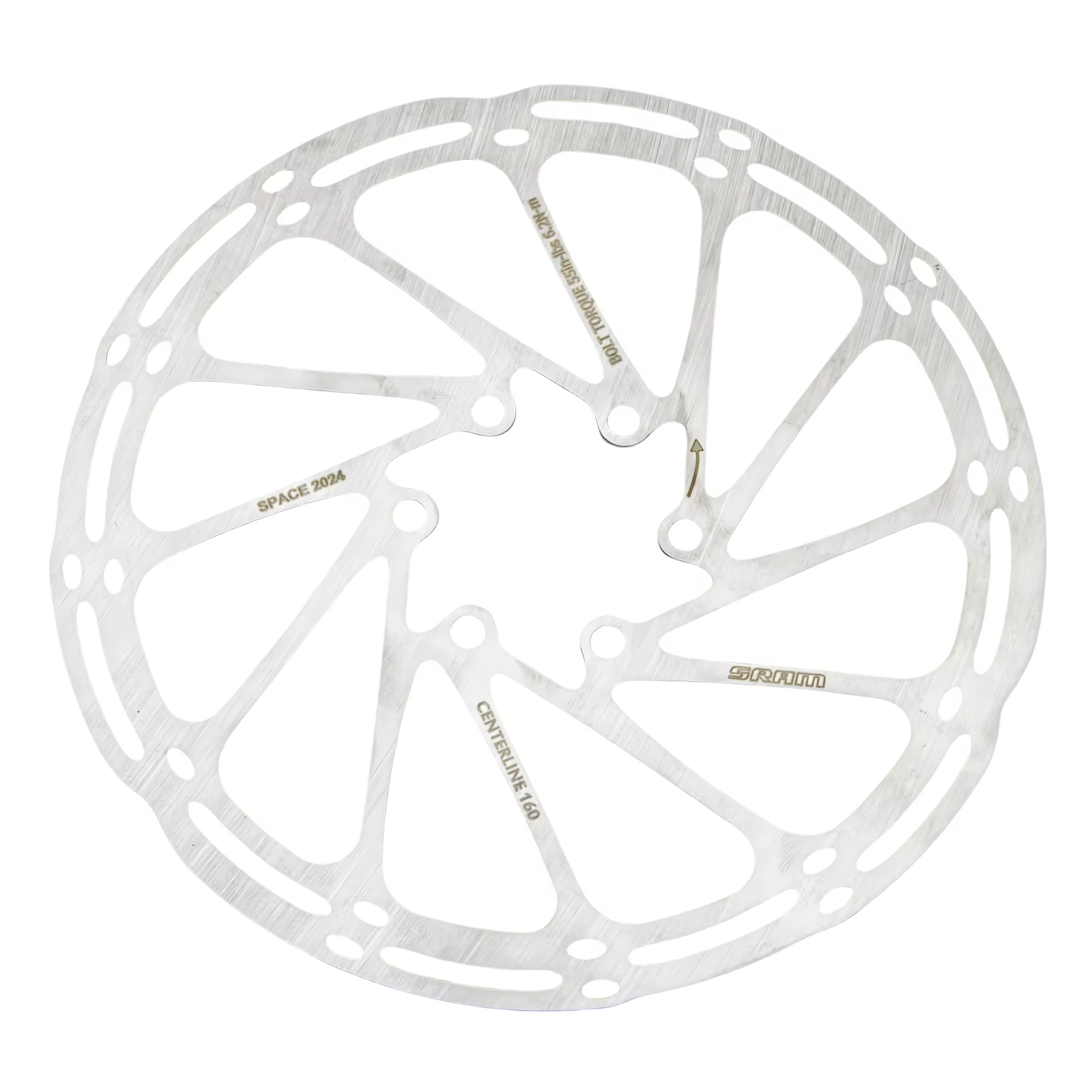 2pc SRAM vélo frein Rotor ligne centrale 140mm 160mm 180mm 203mm disque de frein hydraulique en acie
