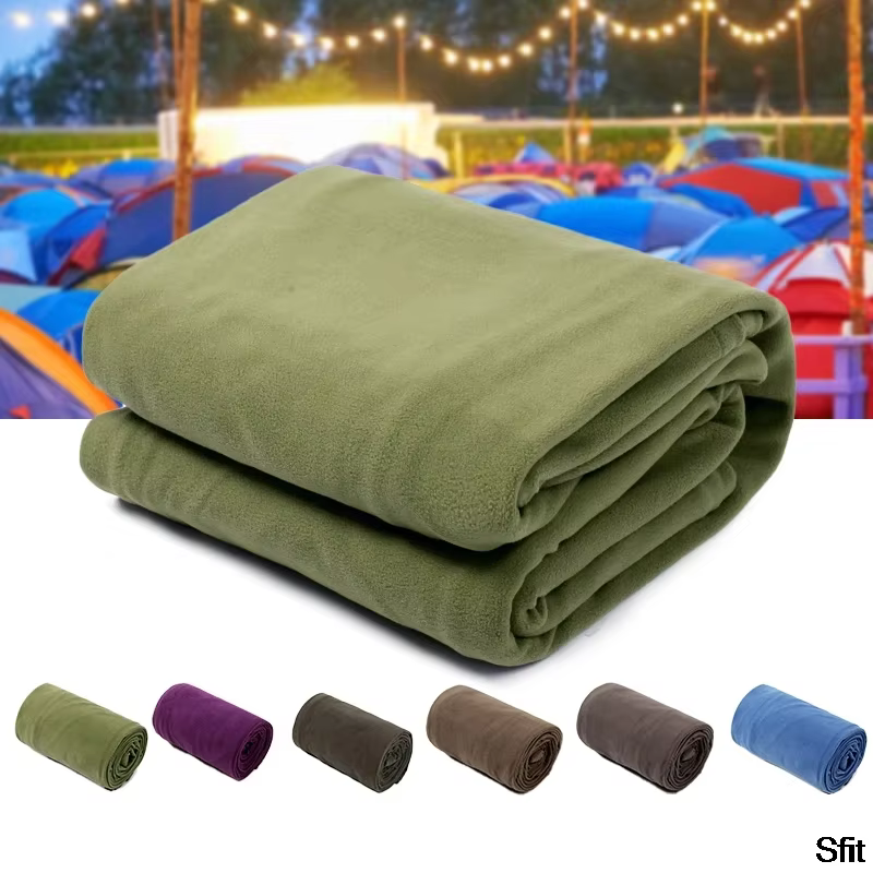 Sac de couchage polaire Ultra-léger Portable, tente de Camping en plein air, lit de voyage, sac de c
