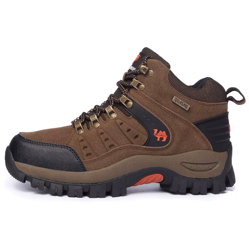 Grande taille bottes de randonnée en plein air hommes femmes antidérapant mode à lacets escalade hiv