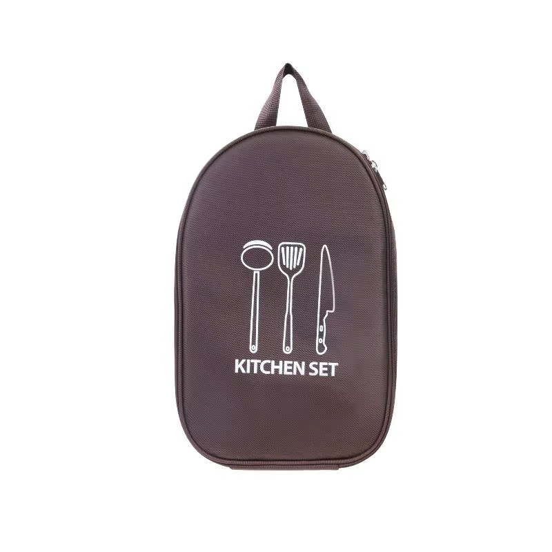 Sac de rangement pour cuisine en plein air, sac de rangement pour camping, organiseur d'ustensiles d