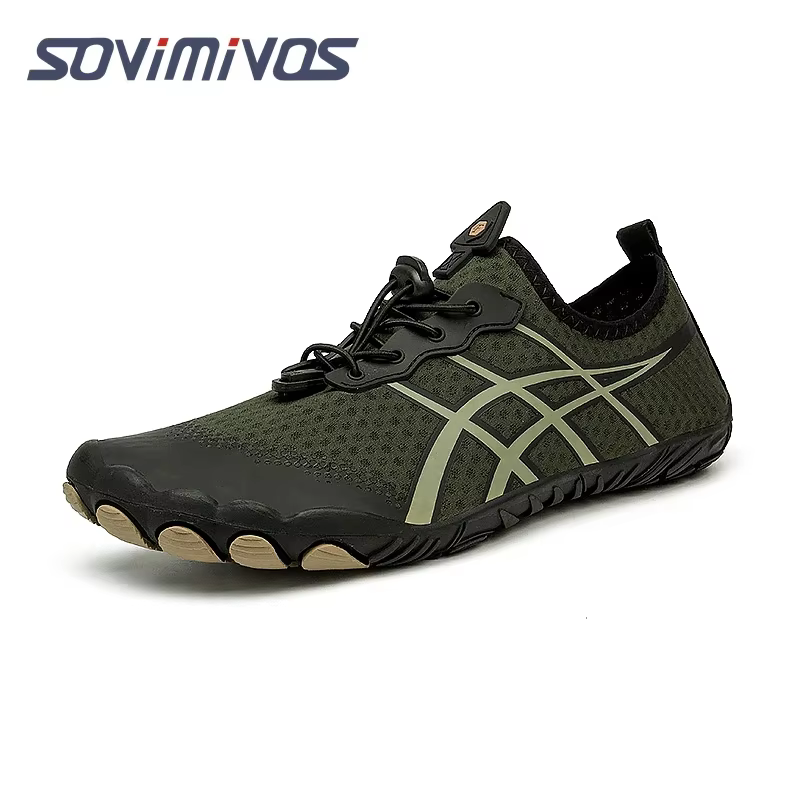 Chaussures d'été pieds nus à séchage rapide pour hommes, chaussures d'extérieur en rivière en amont,