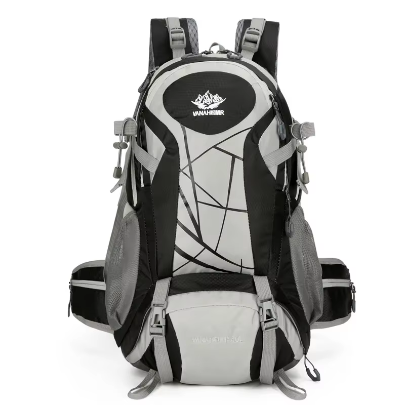 Sac à dos d'alpinisme 40 litres pour hommes et femmes, sac de sport outdoor imperméable pour camping