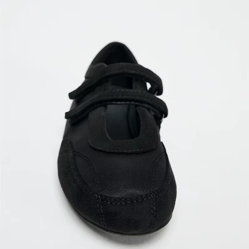 2025 femmes ballerines chaussures confortable en cuir décontracté concepteur baskets femmes printemp