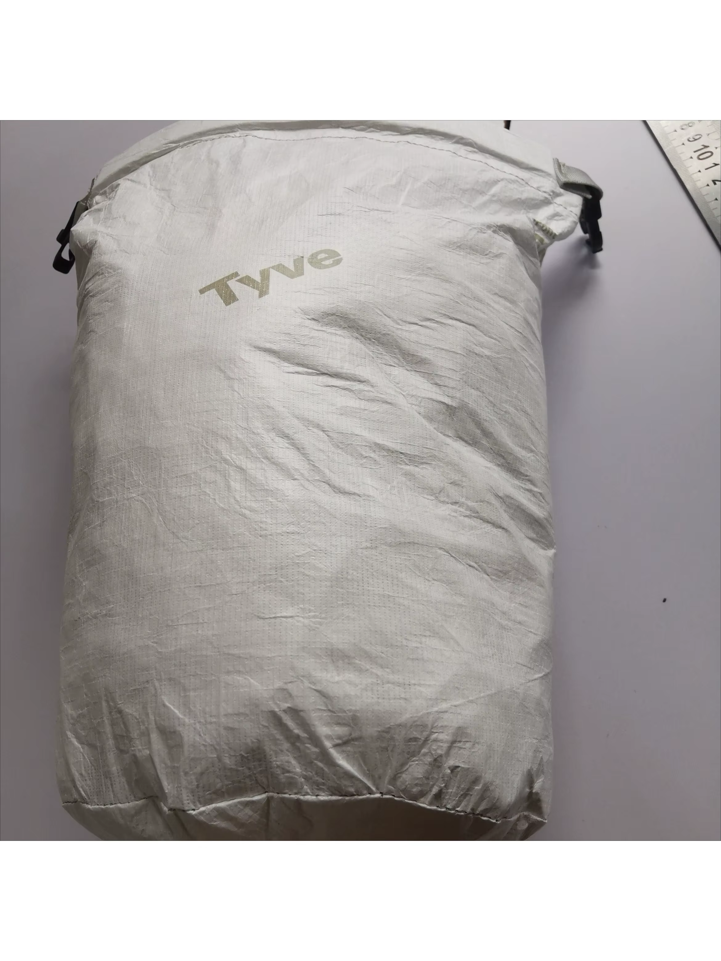 9.5L DuPont papier Tyvek ultraléger 20g fait à la main bricolage tissu fermeture roulée sac de range