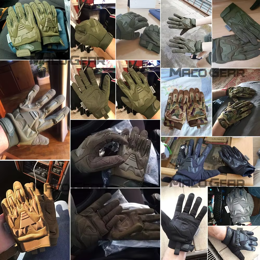 Gants tactiques d'extérieur camouflage gants de cyclisme Sport randonnée escalade Paintball tir chas