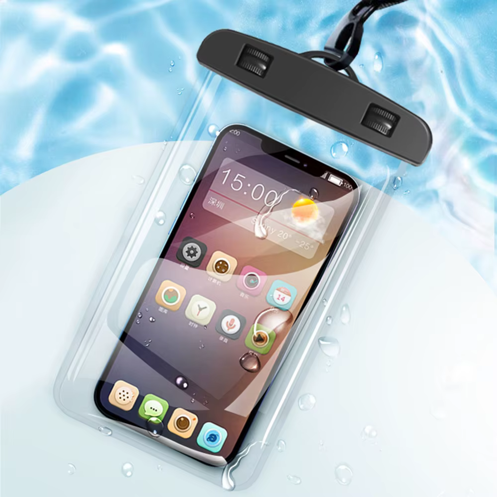 Coque de téléphone étanche, sac étanche de natation, pochette de protection universelle sous-marine 