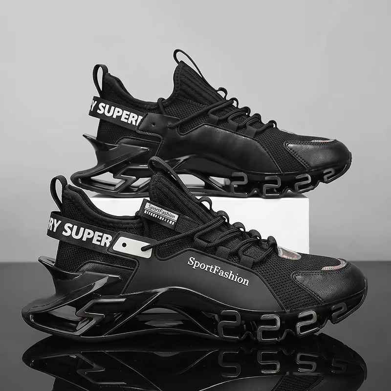 Chaussures pour hommes, baskets décontractées, chaussures de luxe, chaussures de course respirantes,