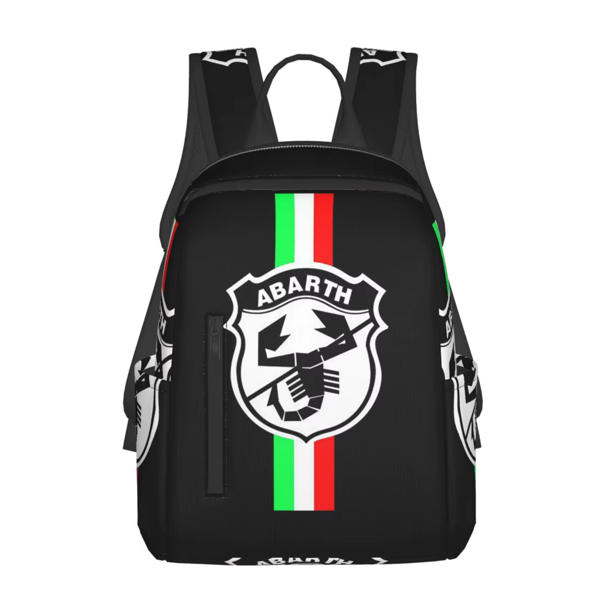 Abarth C Cool Backpack Daypack Sac à dos de grande capacité pour enfants, sac d'école, sacs à bandou