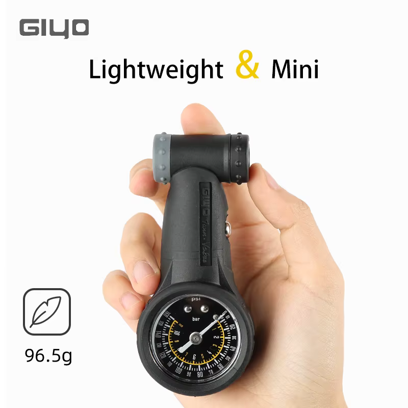 GIYO GG-05 160 PSI jauge de pression d'air des pneus Mini compteur de pneu d'air de vélo Portable po