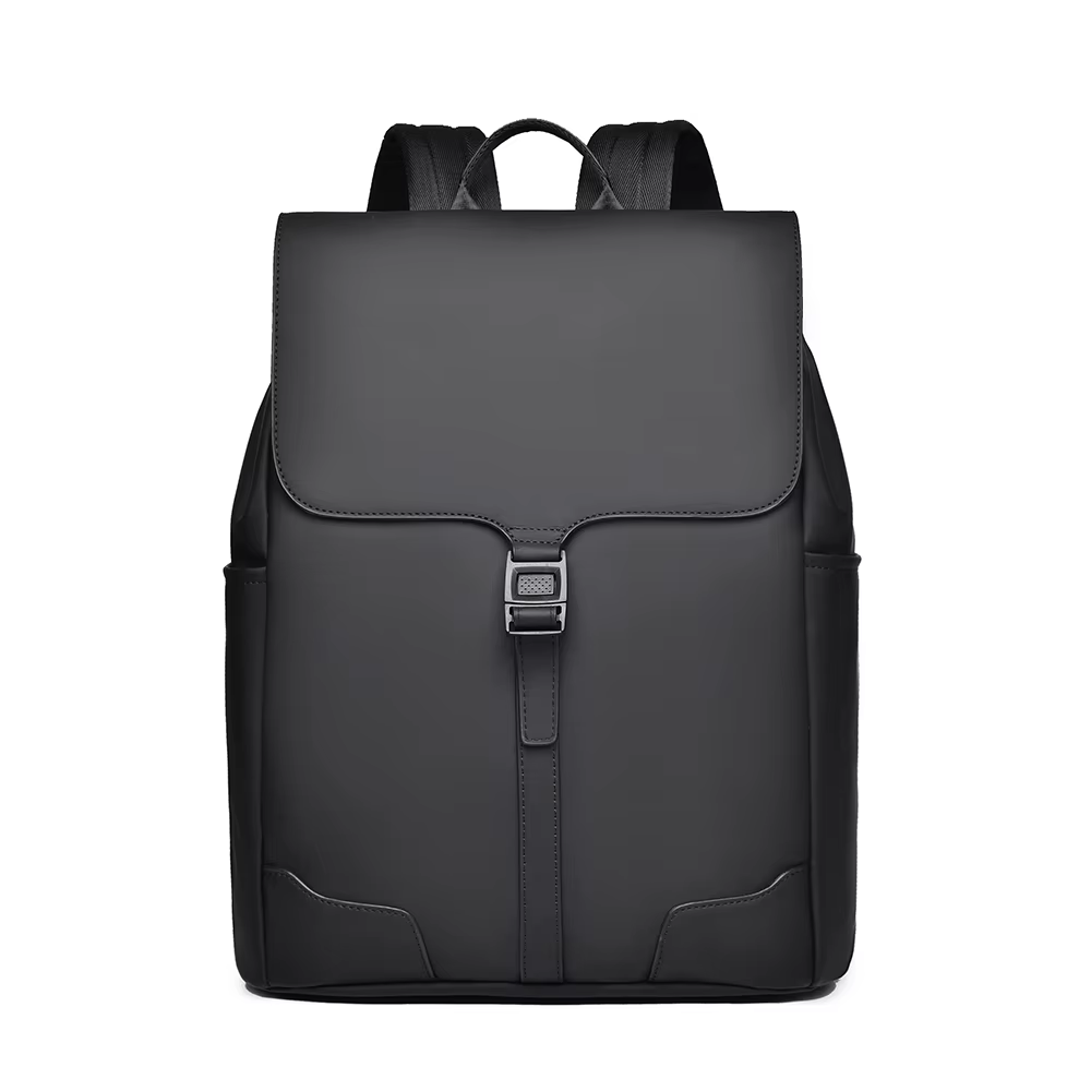 Sac à dos minimaliste vert olive pour hommes, adapté au travail, aux voyages et aux déplacements quo