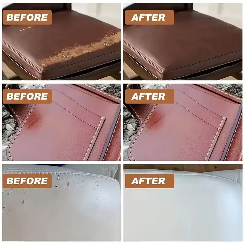 Crème réparatrice de couleur pour cuir – Colorant polyvalent pour chaussures, sacs, canapés et cuir rayé | Réparations d'usure, de fissures et de décoloration
