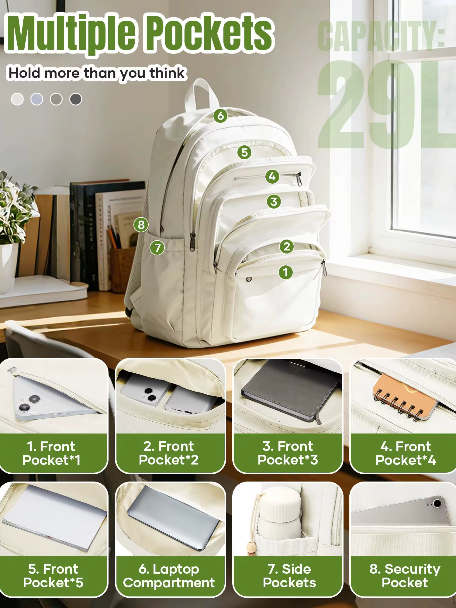 Sac à dos pour étudiante
