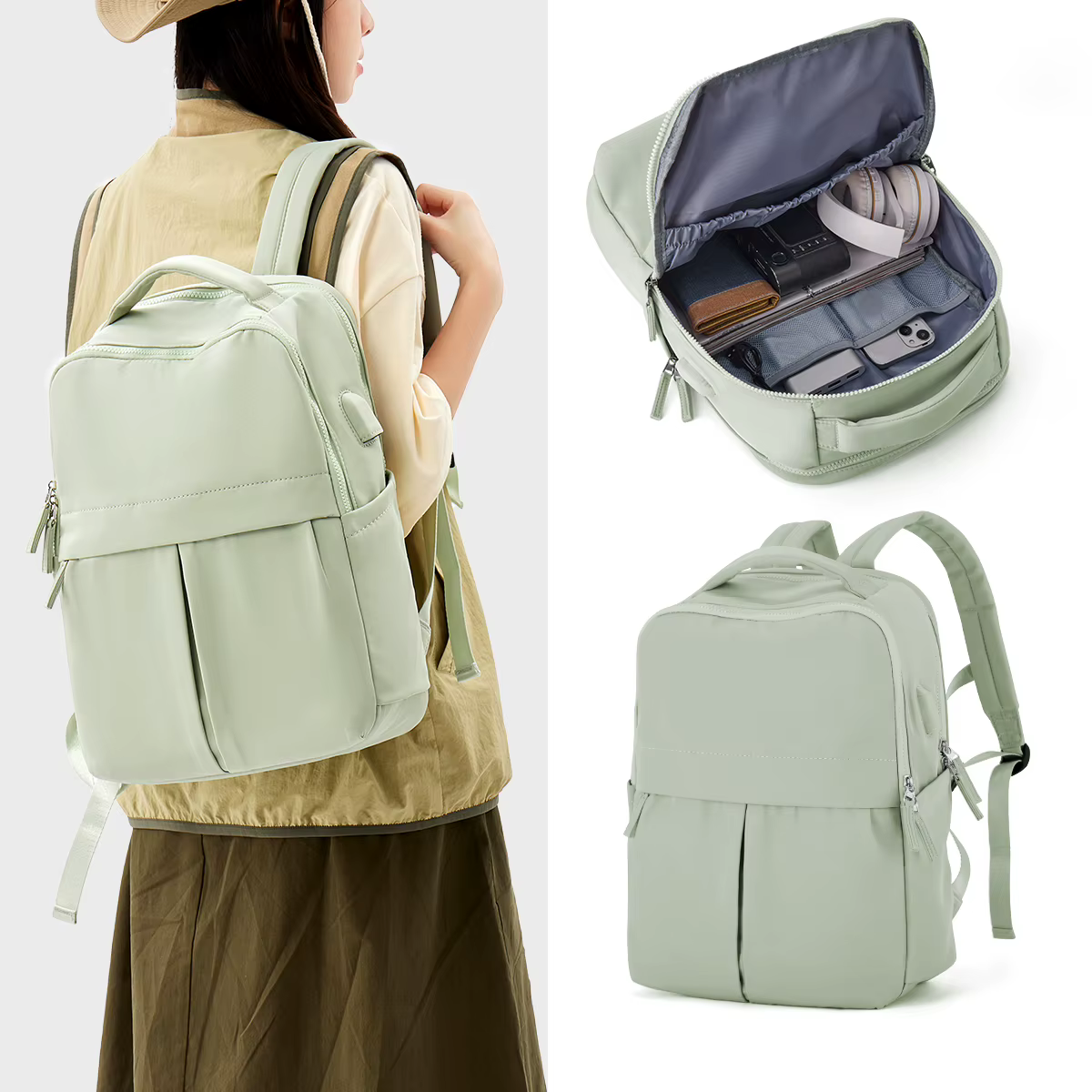 Sac à dos étanche pour ordinateur portable pour hommes et femmes