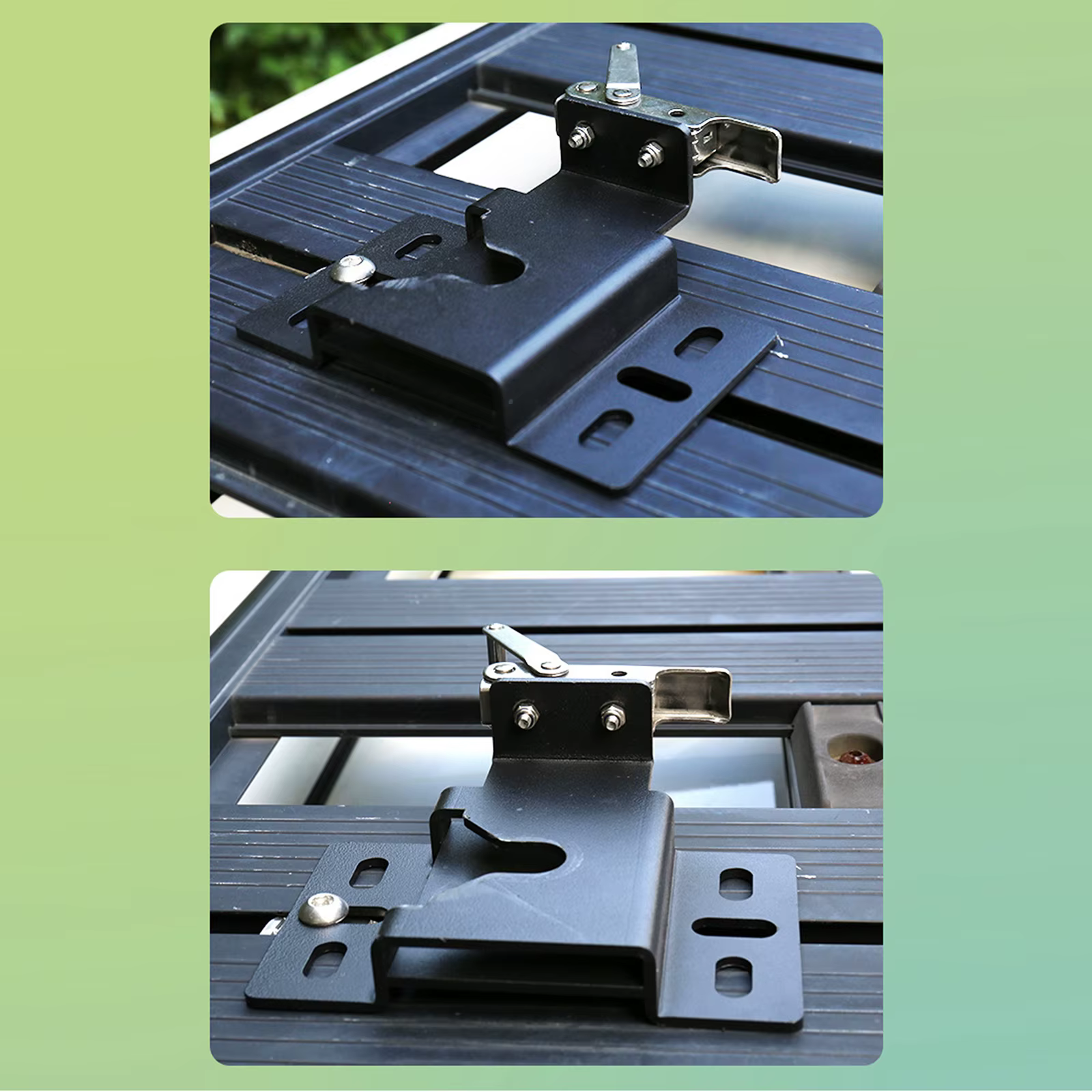 Supports de fixation de tente à dégagement rapide pour toit, 4 pièces, haute performance, portables, robustes, accessoires de remplacement pour activités de plein air
