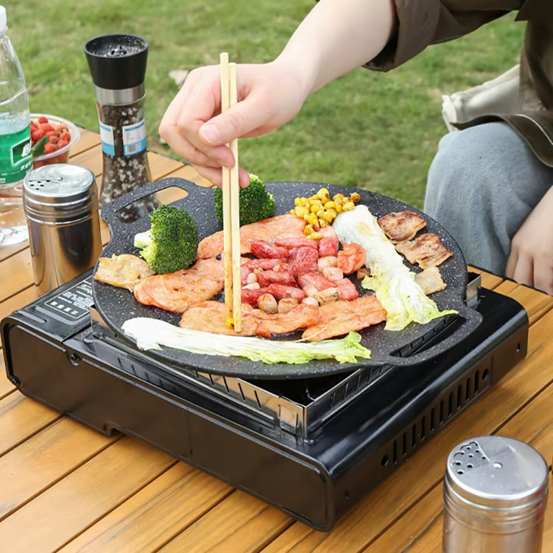 Réchaud à gaz portable Pandatour pour le camping