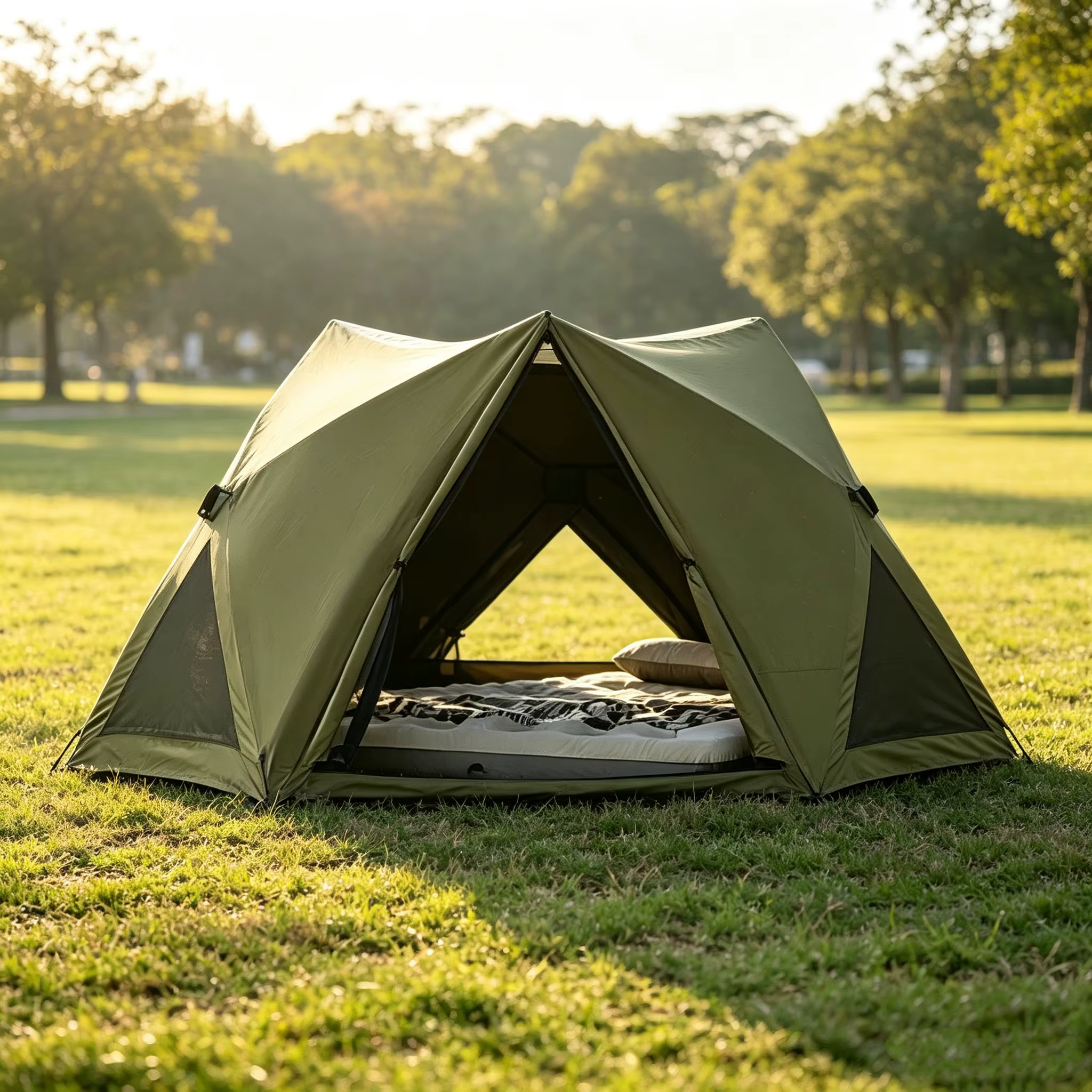 Tente de camping pliable portable