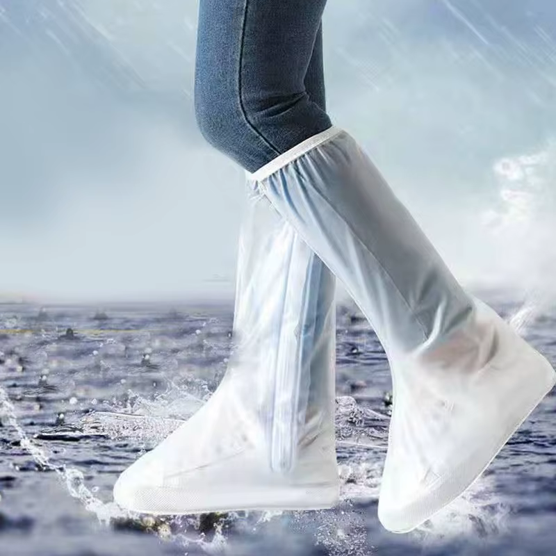 Couvre-chaussures imperméable à tube haut