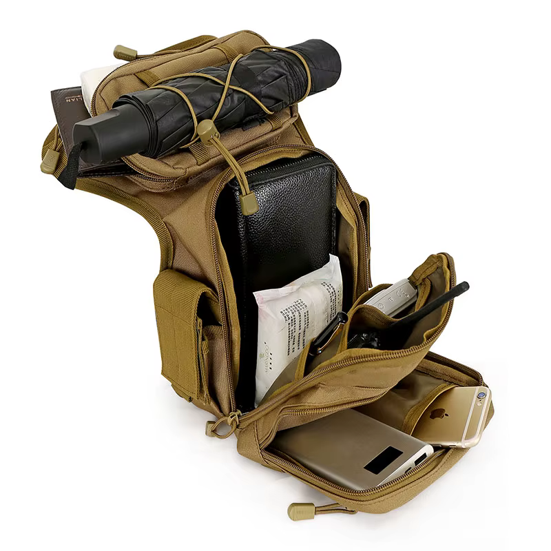 Sac de jambe à la taille pour homme